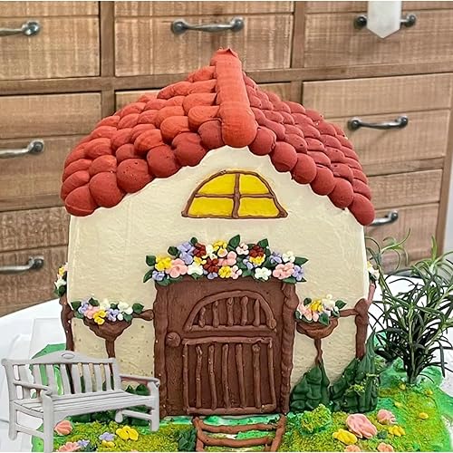 Miniatura 3 de Moldes de silicona para fondant de banco de puente, para decoración de tartas, decoración de cupcakes, pasta de goma de caramelo de chocolate,