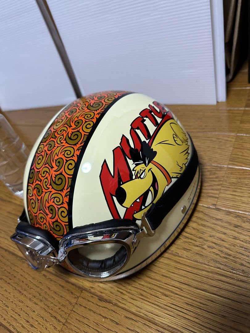 OGKカブト ジェットヘルメット ワッキーレース ケンケン