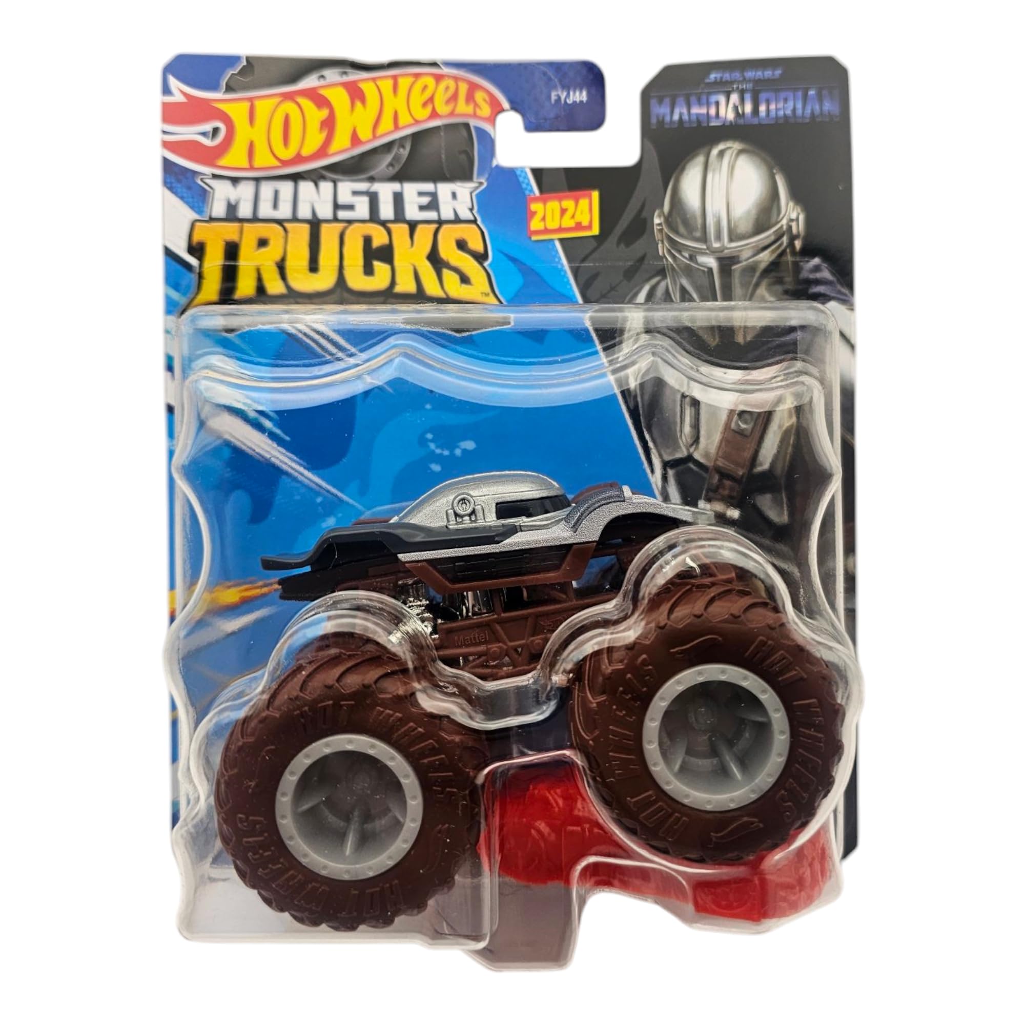 Hot Wheels Monster Trucks, The Mandalorian Star Wars Edition, 2024 Collection, Die-Cast Vehicle