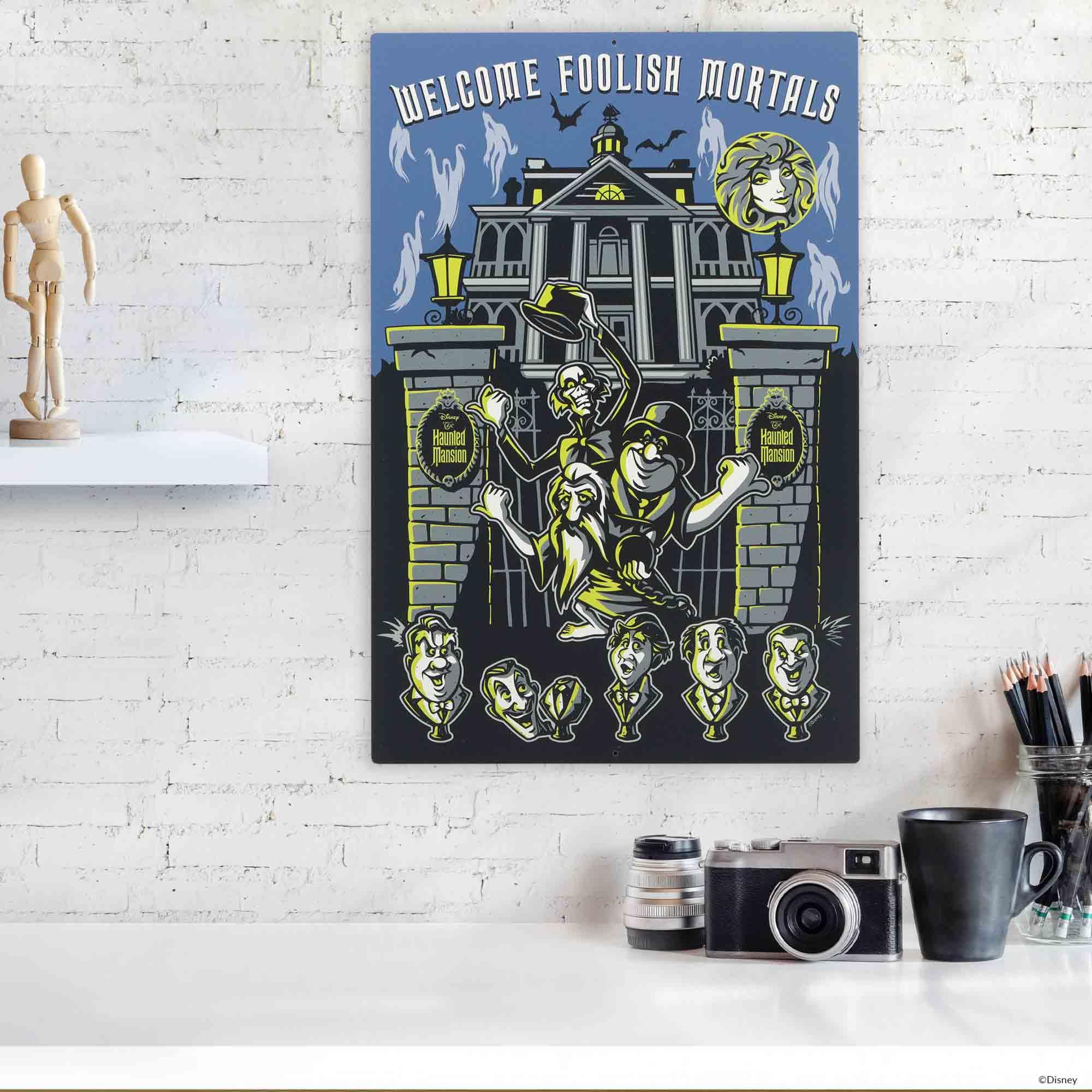 Amazon.com: Disney Haunted Mansion Welcome Foolish Mortals