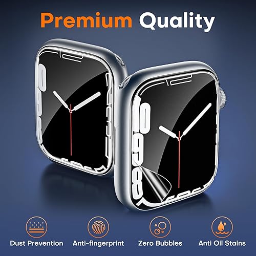 Vista 24 de TOCOL Paquete de 6 protectores de pantalla para Apple Watch de 1.732 pulgadas (1.732 in) SE (2ª generación) Series 6 Series 5 Series 4, resistente a