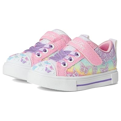 SKECHERS KIDS Twinkle Sparks Ombre Flutte 314813N (Toddler) Girls Shoes Light Pink/Multi