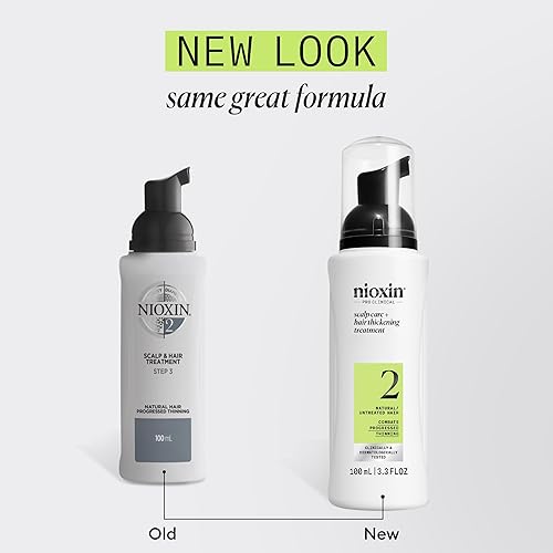 Miniatura 2 de Nioxin Tratamiento sin enjuague para el cuero cabelludo y el cabello, restaura la plenitud del cabello, previene y alivia los síntomas del cuero