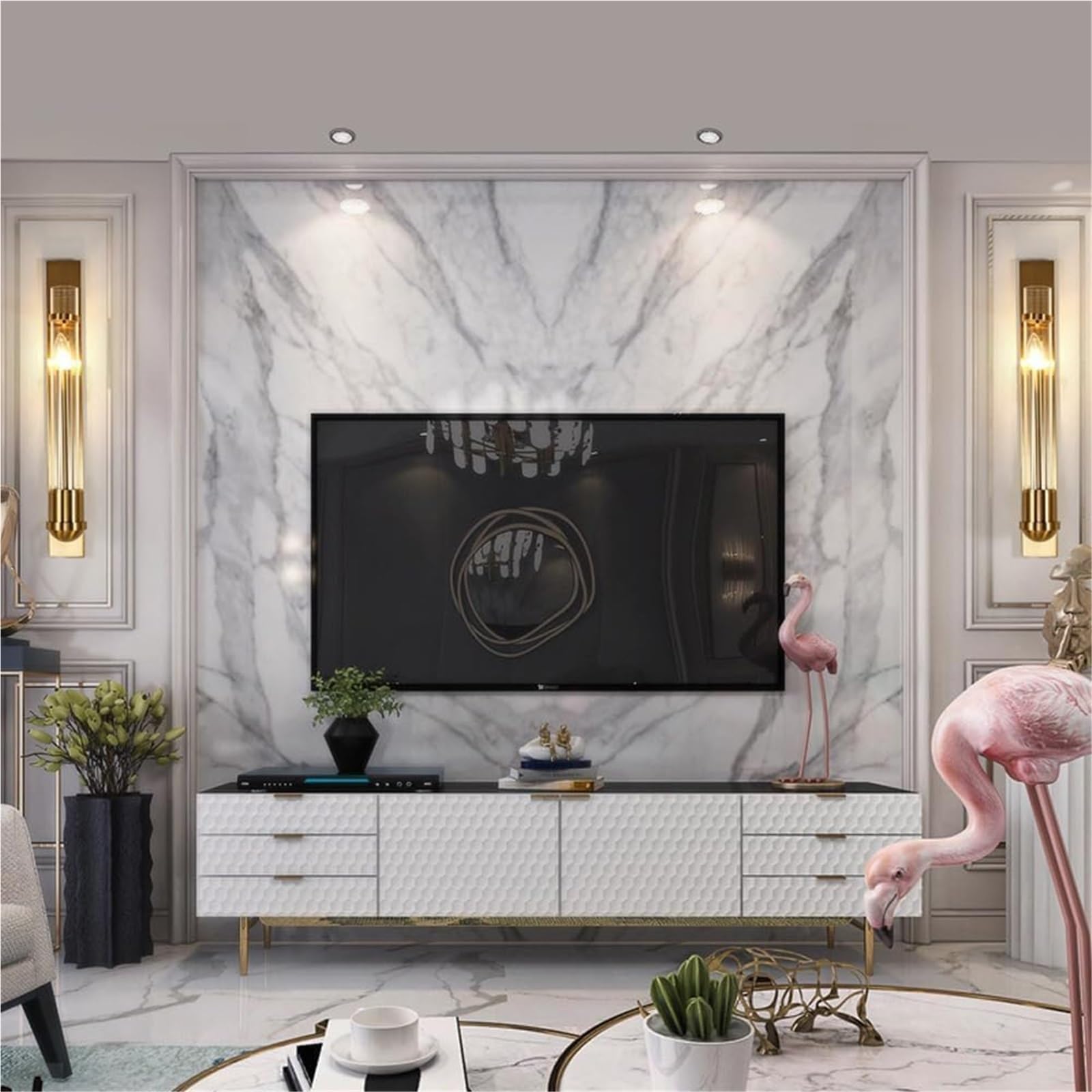 Barra Luminosa lineare in Vetro Mid Century da 23,6", luci da Parete per Interni a LED, lampade da Bagno Lunghe e antiche, Lampada da Montare nel corridoio in Stile Fattoria per l'illuminazi