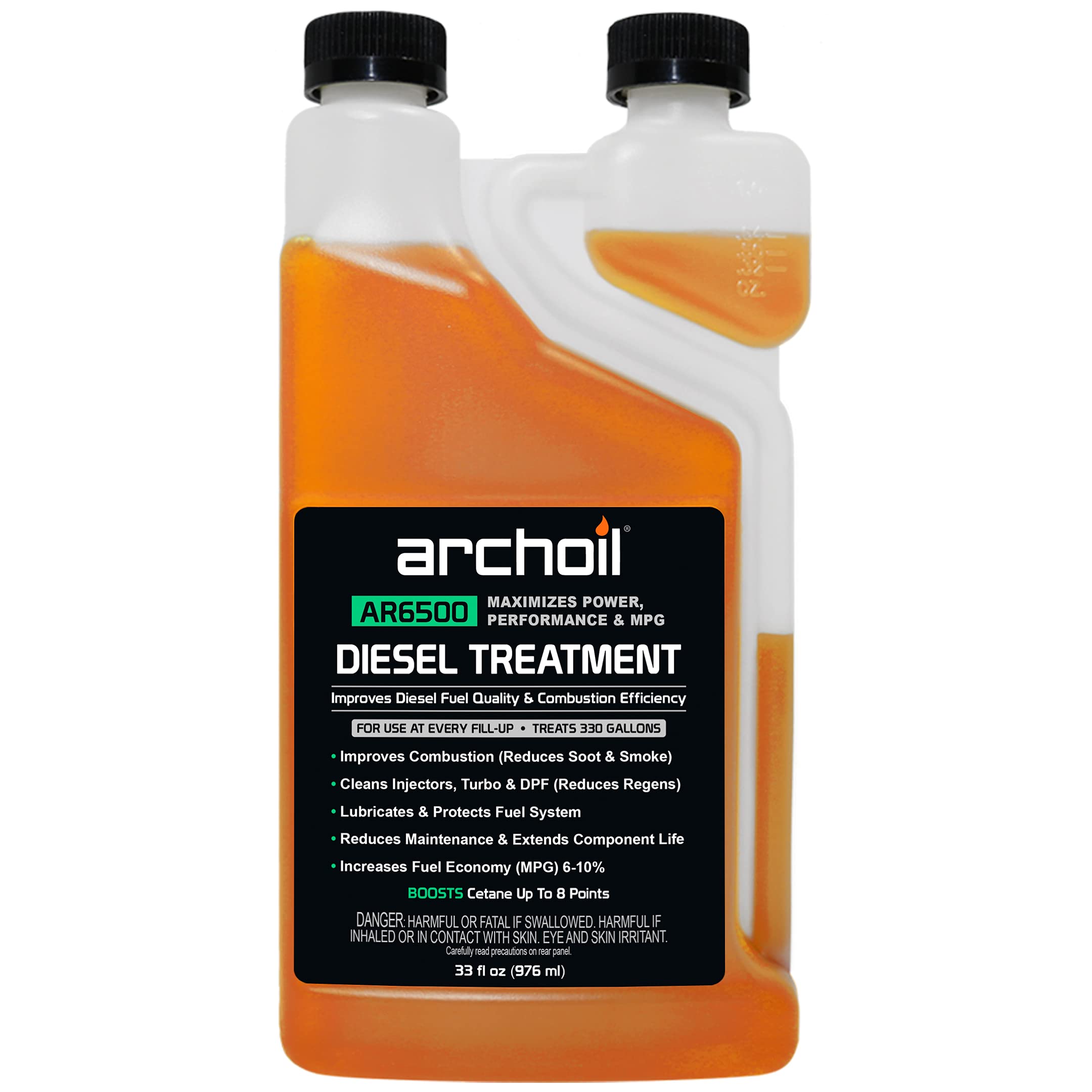 Archoil AR6500 Diesel Treatment (33oz) - Additive for All Diesel Vehicles