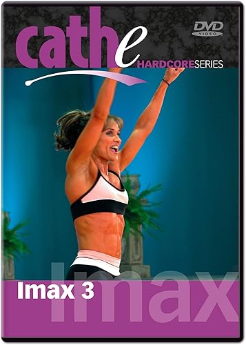 Cathe Friedrich Imax - DVD de entrenamiento aeróbico de 3 pasos para mujeres, DVD avanzado de ejercicios cardiovasculares para ejercicios