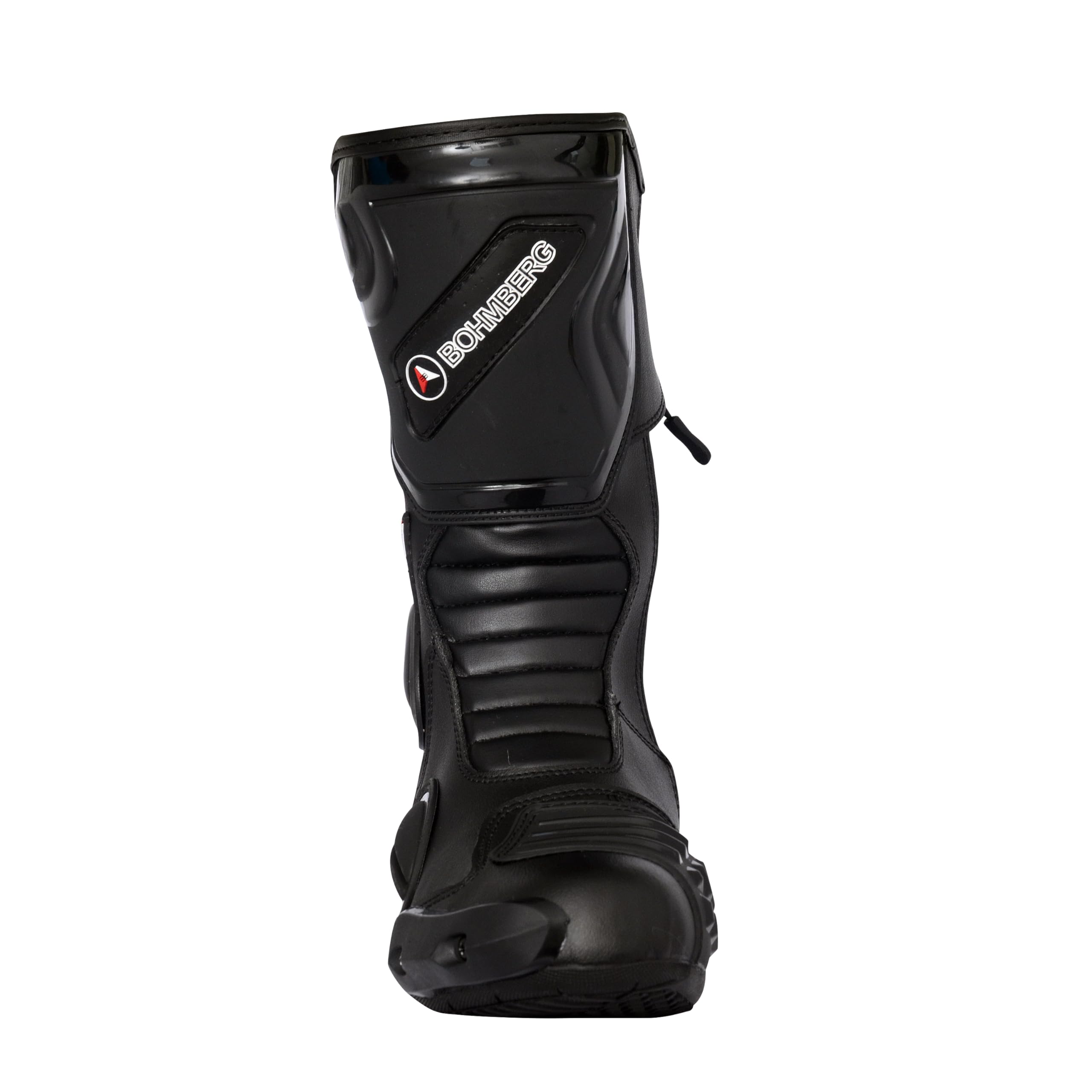 Botas de moto para hombre, deportivas, de piel, estables,protectores reforzados integrados, con protección en los tobillos, ergonómicas, botas moteras, biker, motorista