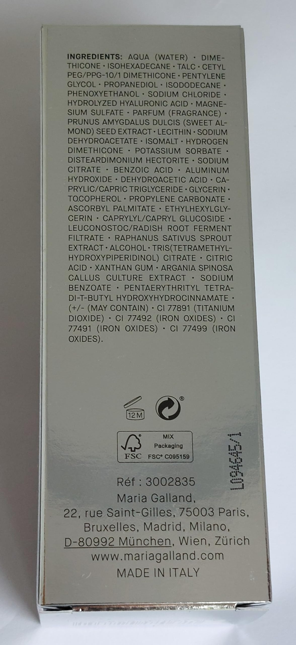Maria Galland 810 - Soin de Teint Perfection Jeunesse Doré n°40-30 ml