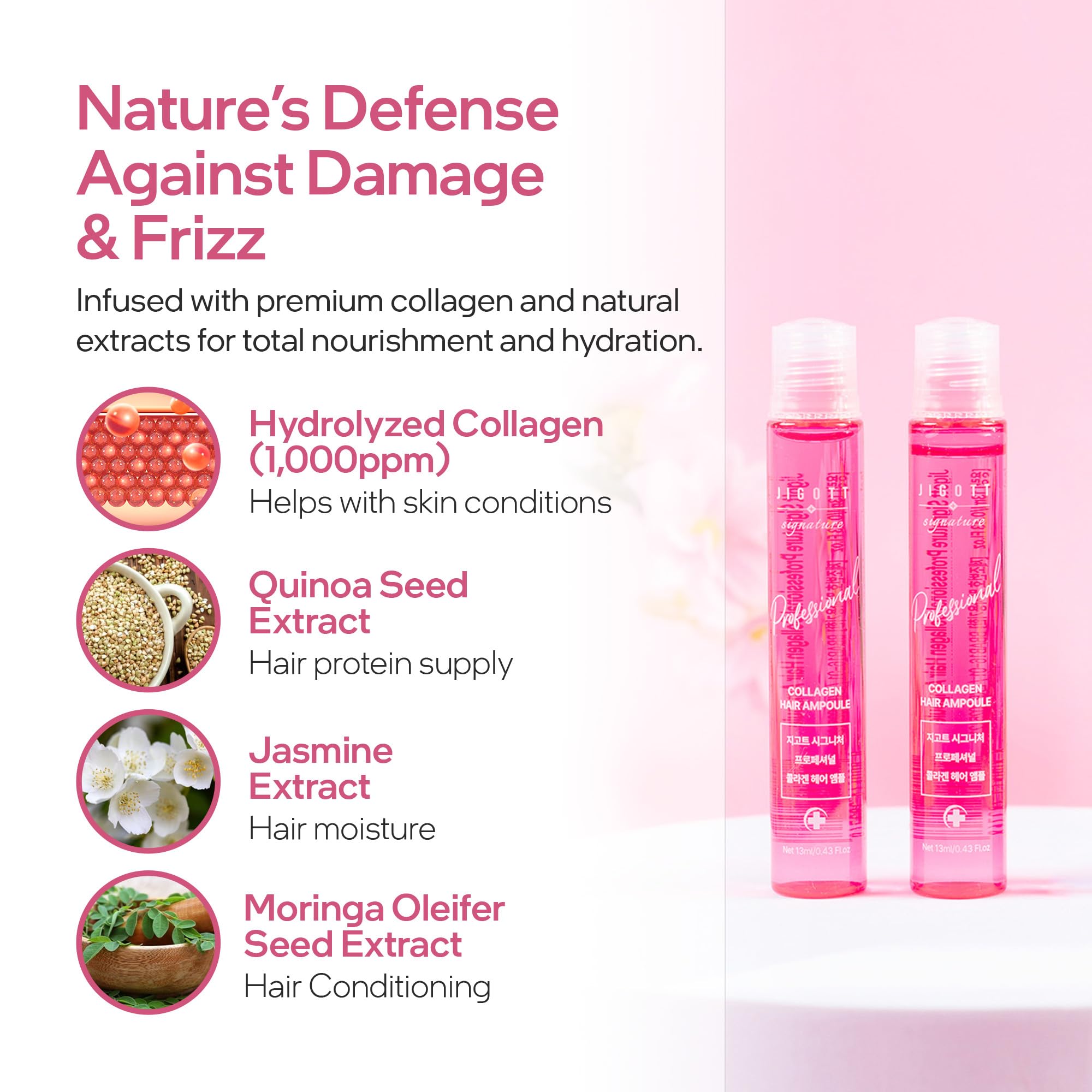 Amazon.com: Jigott - Signature Professional Collagen Hair Ampoule