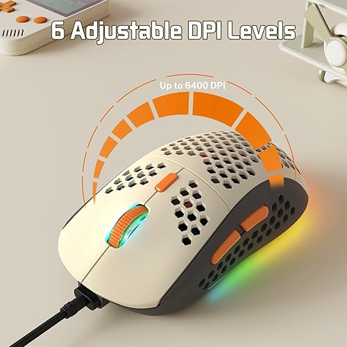 Miniatura 8 de AJAZZ AK680 Teclado mecánico para juegos y mouse Combo de teclas PBT intercambiables en caliente, teclas completas retroiluminadas RGB teclas