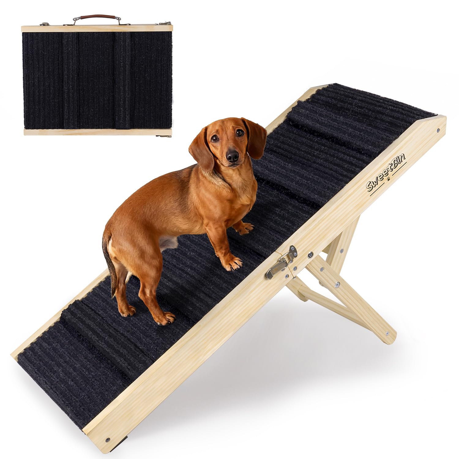 SweetBin Upgraded Dog Ramp