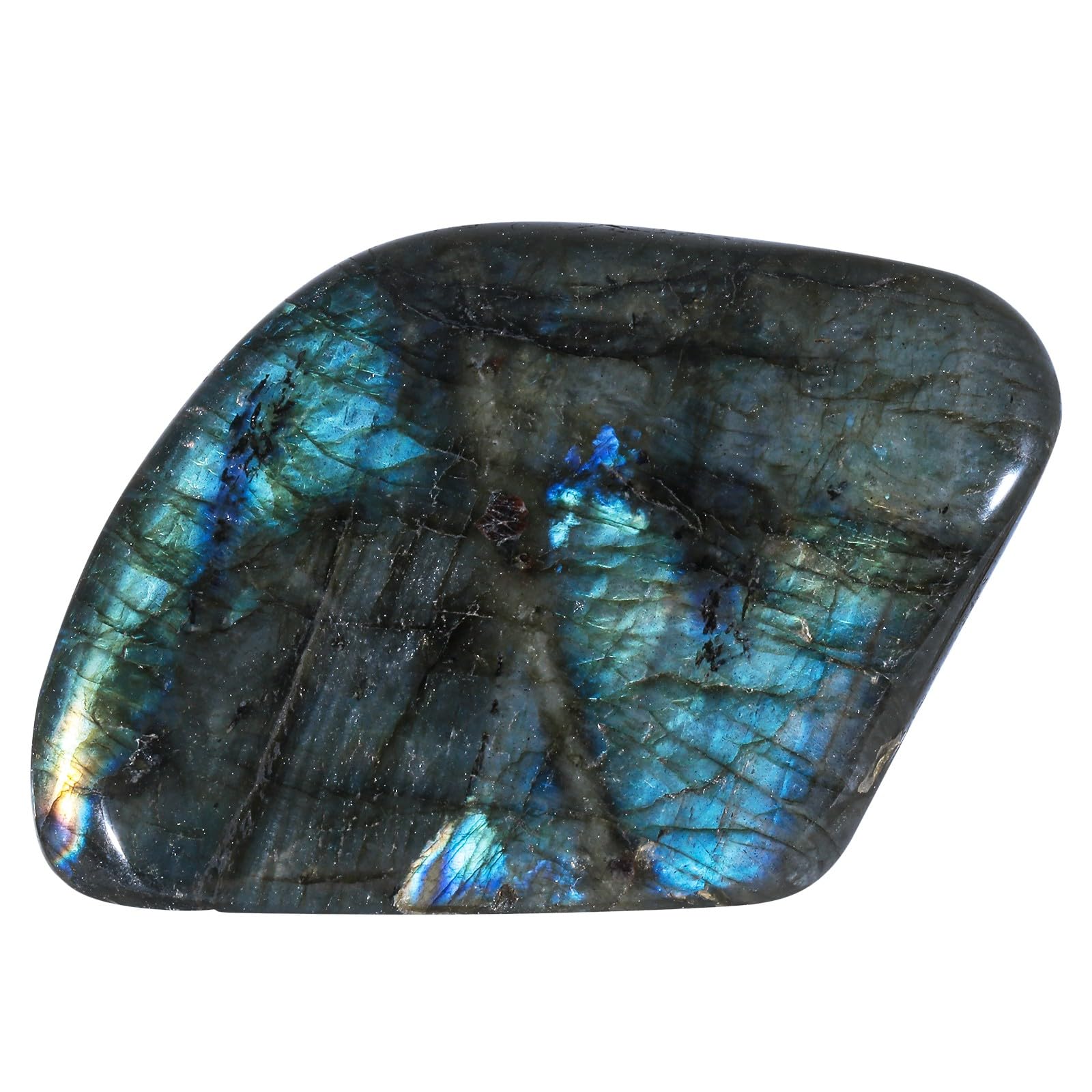 Statue en labradorite naturelle pièce unique polie d'exception - 7