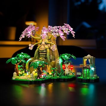 LED Lighting Compatible with Lego Great Deku Tree 2-in-1 77092, Light Kit Compatible with Lego 77092, Giving Light to Model, NOT Included The Model SetClassic Edition