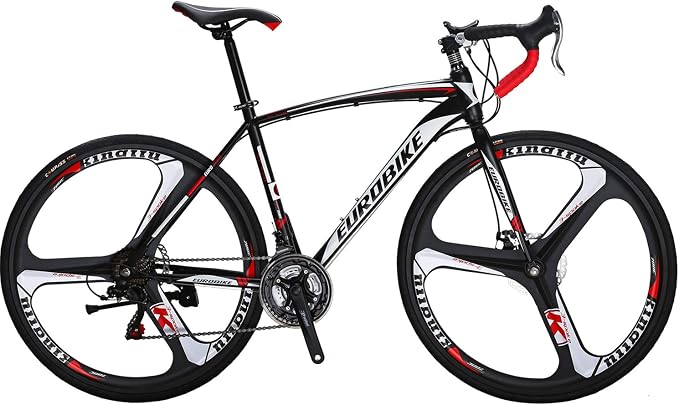 Amazon.com: Eurobike OBK XC550 - Bicicleta de carretera, ruedas 700C, 21  velocidades, frenos a disco, bicicleta para hombre o mujer. : Deportes y  Actividades al Aire Libre