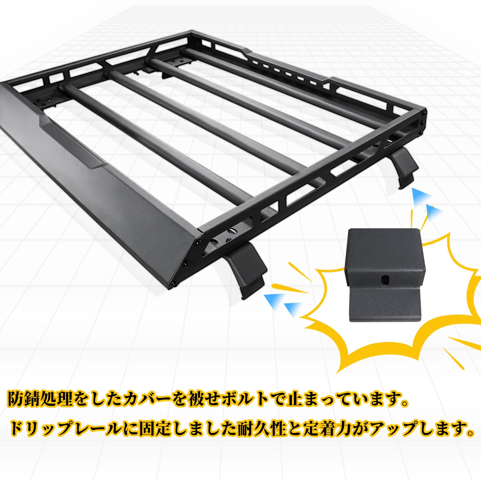 Amazon | AMWMORV ジムニー ルーフラック ルーフキャリア jb64 