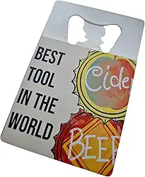 Abridor de garrafa de cerveja, a melhor ferramenta do mundo - cabe na carteira (uv211-boop-besttool)