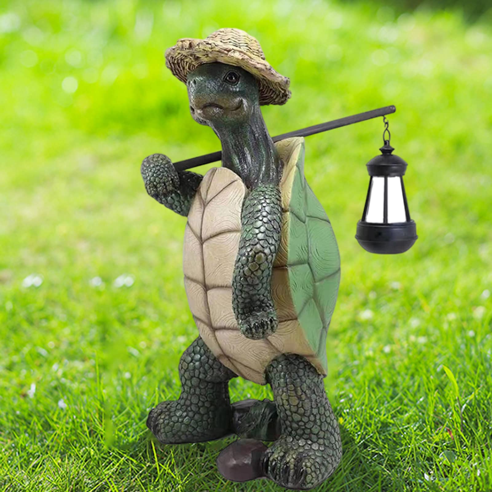 Pot De Fleur Décoratif Tortue, Grandes Figurines De Jardin Et Statues De Jardin, Décoration De Jardin Extérieur, Sculpture En Résine Résistante Aux Intempéries Pour Décoration De Balcon De Jardin De