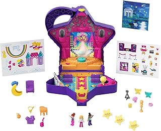 Polly Pocket - Star Concert, Playset Box with Accessories, Toy for Children 4+ Years, HGT17