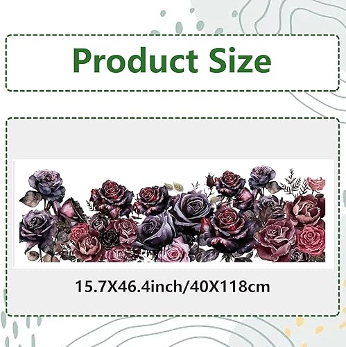 Miniatura 23 de GORGECRAFT Pegatinas grandes de hojas verdes para ventana, hojas tropicales, hojas de plantas, autoadhesivas, palmera, monstera, helecho, hoja