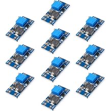 MT3608 DC-DC Adjustable Boost Module 2A 10pcs - Step Up Converter for 2V-24V to 5V 9V 12V 28V Power Boost