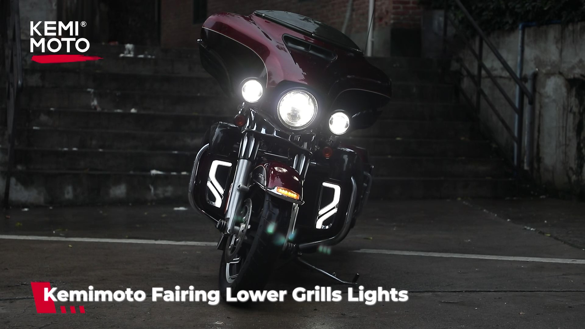 Installation of the Lower Fairing LED Lights on Amazon Live