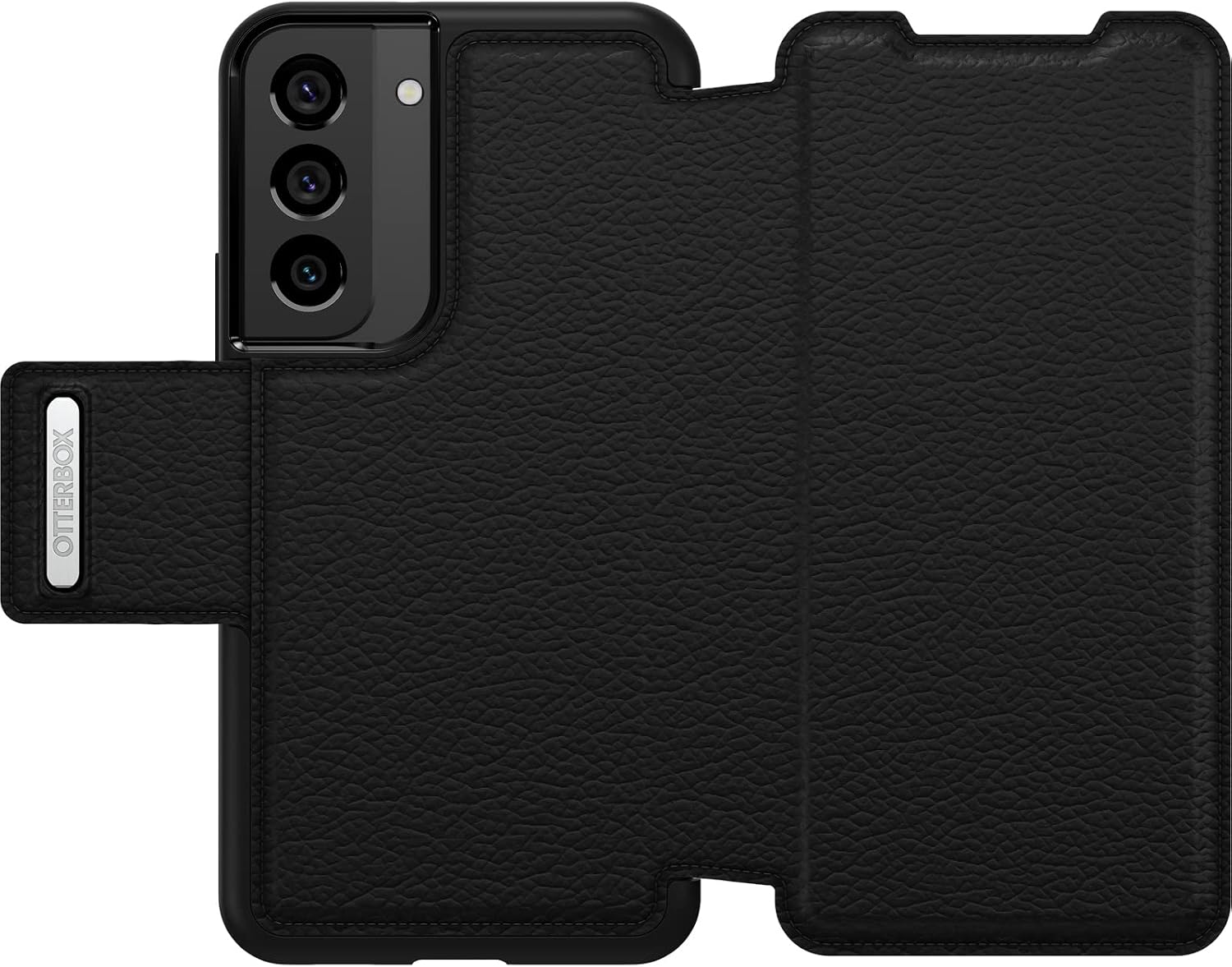 OtterBox Strada Case for Samsung Galaxy S22, Shockproof, Drop proof, Premium Leather Protective Folio with Two Card Holders - Image 5