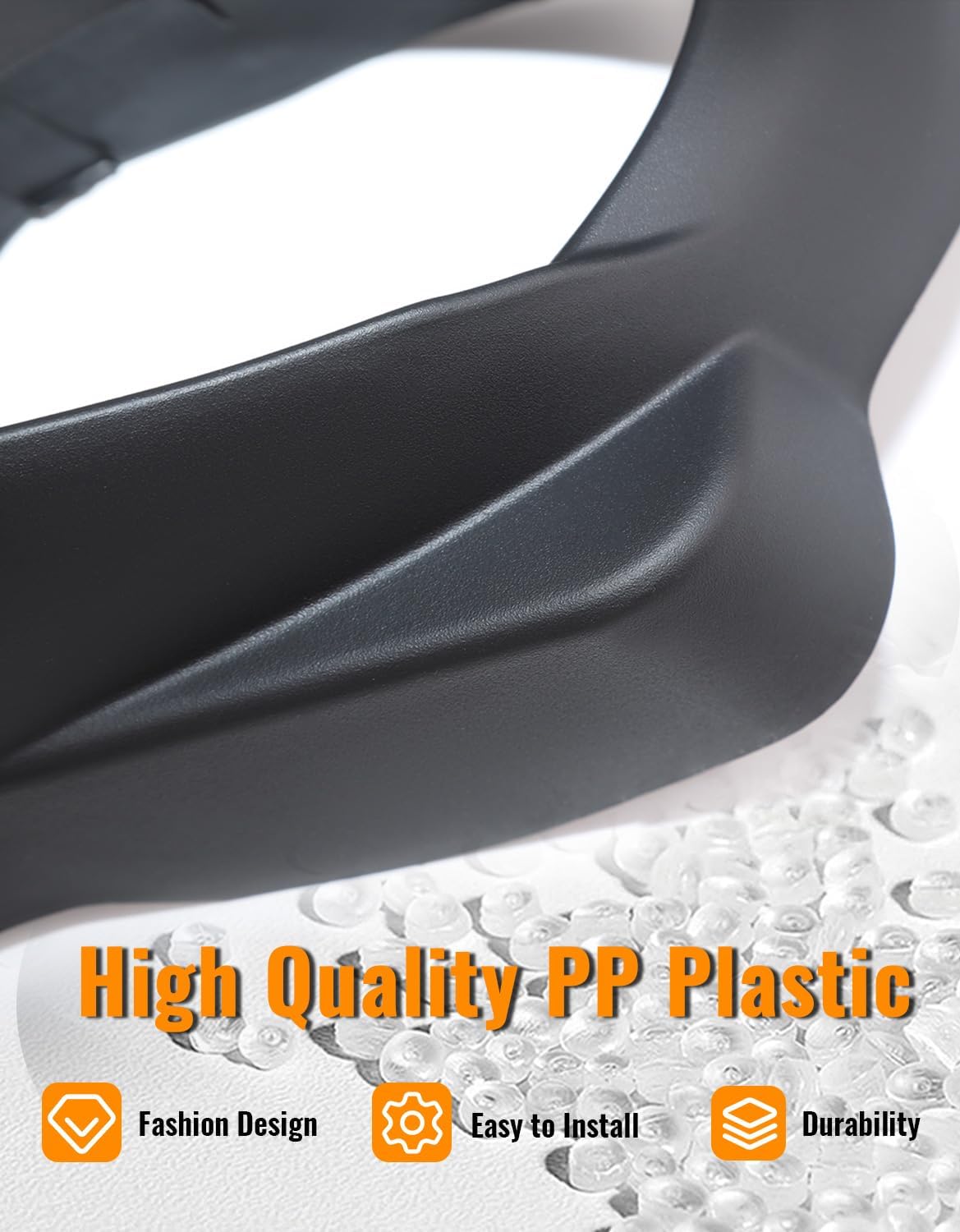 Headlight Covers for Raptor 700, Front Left & Right Head Lignt Headlamp Cover Trim Bezel for Yamaha YFZ 450 YFZ450R YFZ450X Wolverine 450 350 Raptor 250 350 700 2006-2022 Accessories