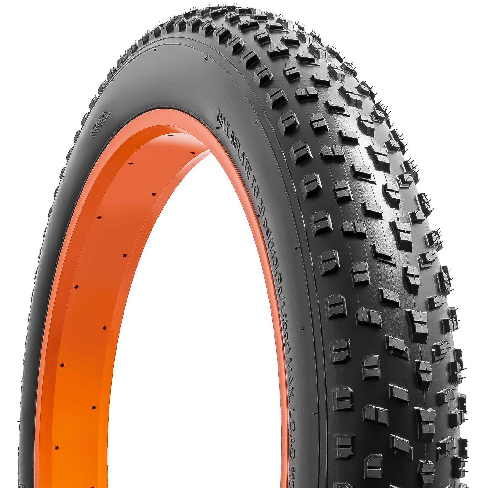 Amazon | YunSCM 1本セット,26 4.0 タイヤ,26x4.0 98-559 自転車タイヤ
