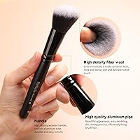 Vista 2 de Zoreya - Juego de brochas de maquillaje de pelo sintético