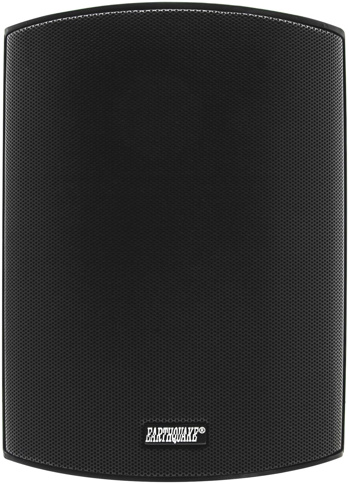 EARTHQUAKE AWS-502Bv2 Outdoor 2-Way All-Weather Loudspeakers - 5.25" Poly Woofer &amp; 3/4" (20mm) PEI Mylar Dome - UV-Resistant Enclosure, Matte Black (Pair)
