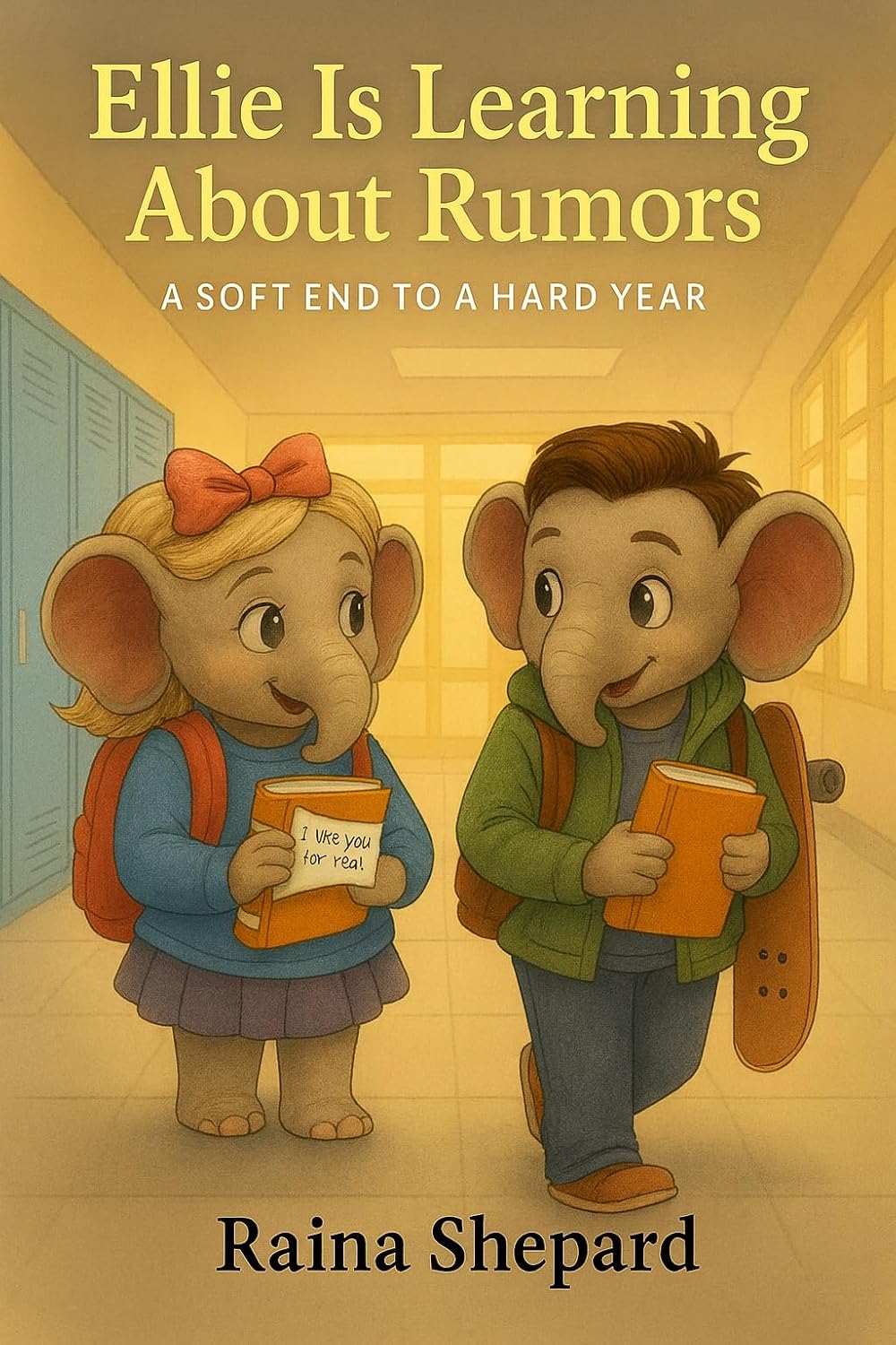 Ellie is Learning About Rumors: A Soft Ending to a Hard Year (Ellie the Elephant)