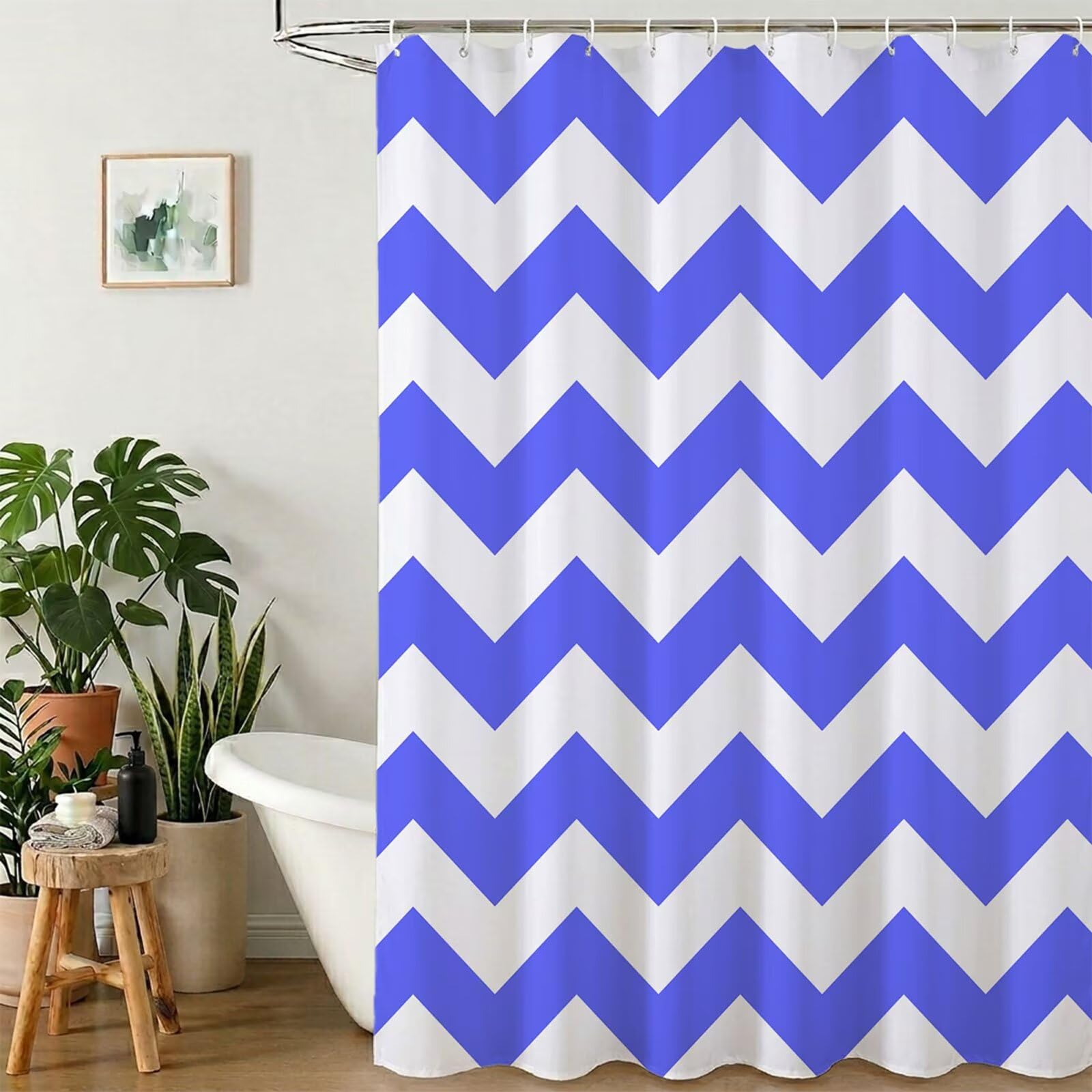 Rideau de douche qui ne colle pas 140x200 cm étanche et anti-moisissure