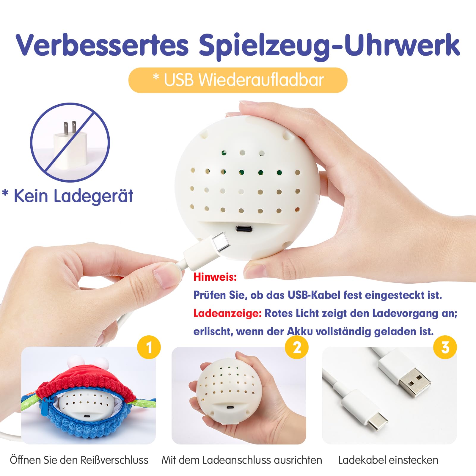 hahaland Krabbe Baby Spielzeug 6 8 9 10 12 Monate, Musikalische Krabbelspielzeug, Crawling Crab Tummy Time Toy, Spielzeug ab 6 Monate fürs Krabbeln Lernen, Baby Geschenk Babyspielzeug ab 1 2 Jahre