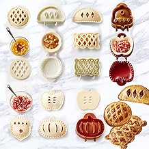 TFGN Mini Hand Pie Molds, Dough Presser Pocket Molds Autumn Cottage Set for Baking,Pocket Molds,for Party, Easte (6PCS)