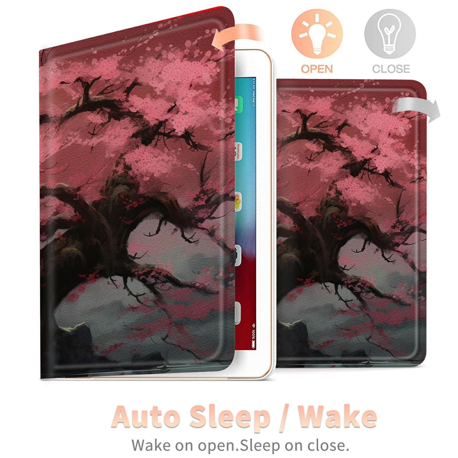iPad本体 sakura Amazon.com: Sakura Cherry Tree Case for iPad 10th Gen 10.9 inch