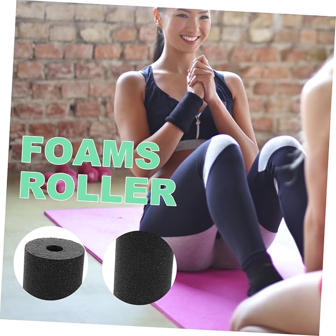 Rodillo de espuma liviano para yoga y masaje muscular miniatura 4