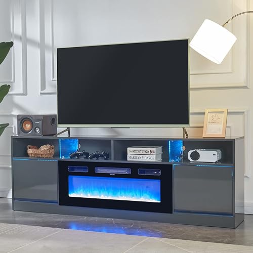 Tv Stand Fireplace Modern tv stand fireplace modern