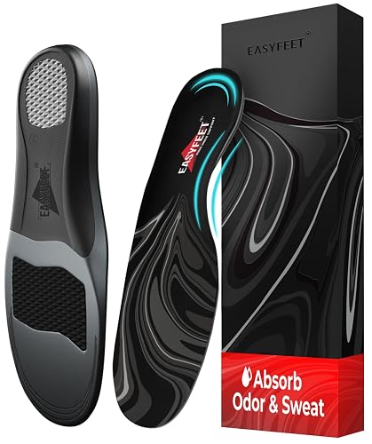 EASYFEET Black Onyx Premium High Arch Insoles