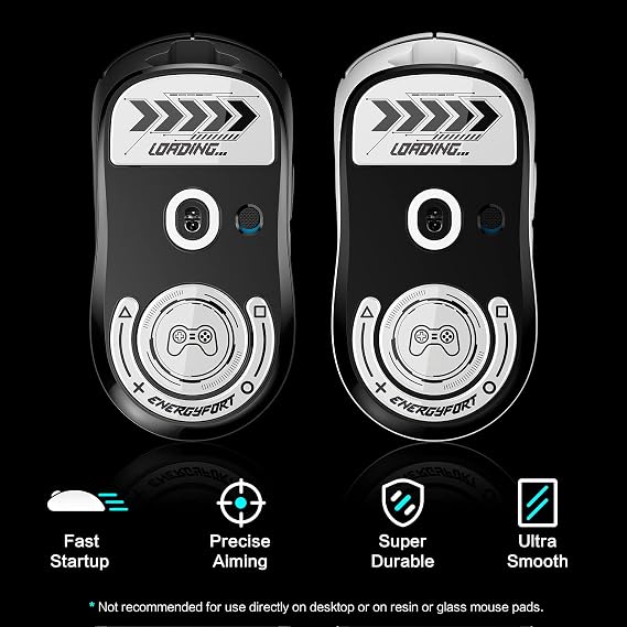 Mouse Skates for Logitech G PRO X Superlight, The Fastest, Smoothest, and Most Durable Mouse Feet Stickers for g pro x superlight Logitech Mouse Wireless (White)