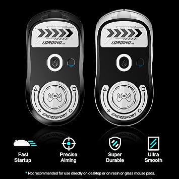 Mouse Skates for Logitech G PRO X Superlight, The Fastest, Smoothest, and Most Durable Mouse Feet Stickers for g pro x superlight Logitech Mouse Wireless (White)