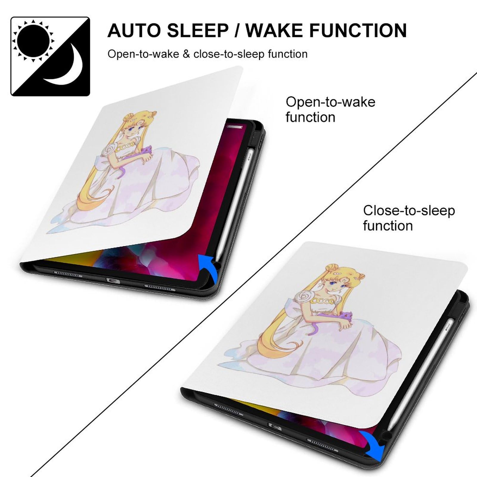 Amazon.co.jp: 美少女戦士セーラームーン iPad Pro 11インチ ケース 