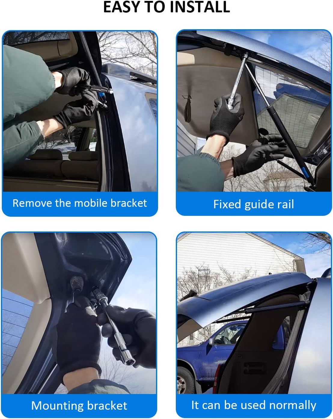 Liftgate Tailgate Hatch Supports Fit for Subaru Legacy Outback Wagon 2010-2014 (Excluding Forester), 63269AJ00A 63269AJ01A 63269AJ10B 63269AJ10C 63269AJ10D 63269AJ11B 63269AJ11C 63269AJ11D PM3074L-R