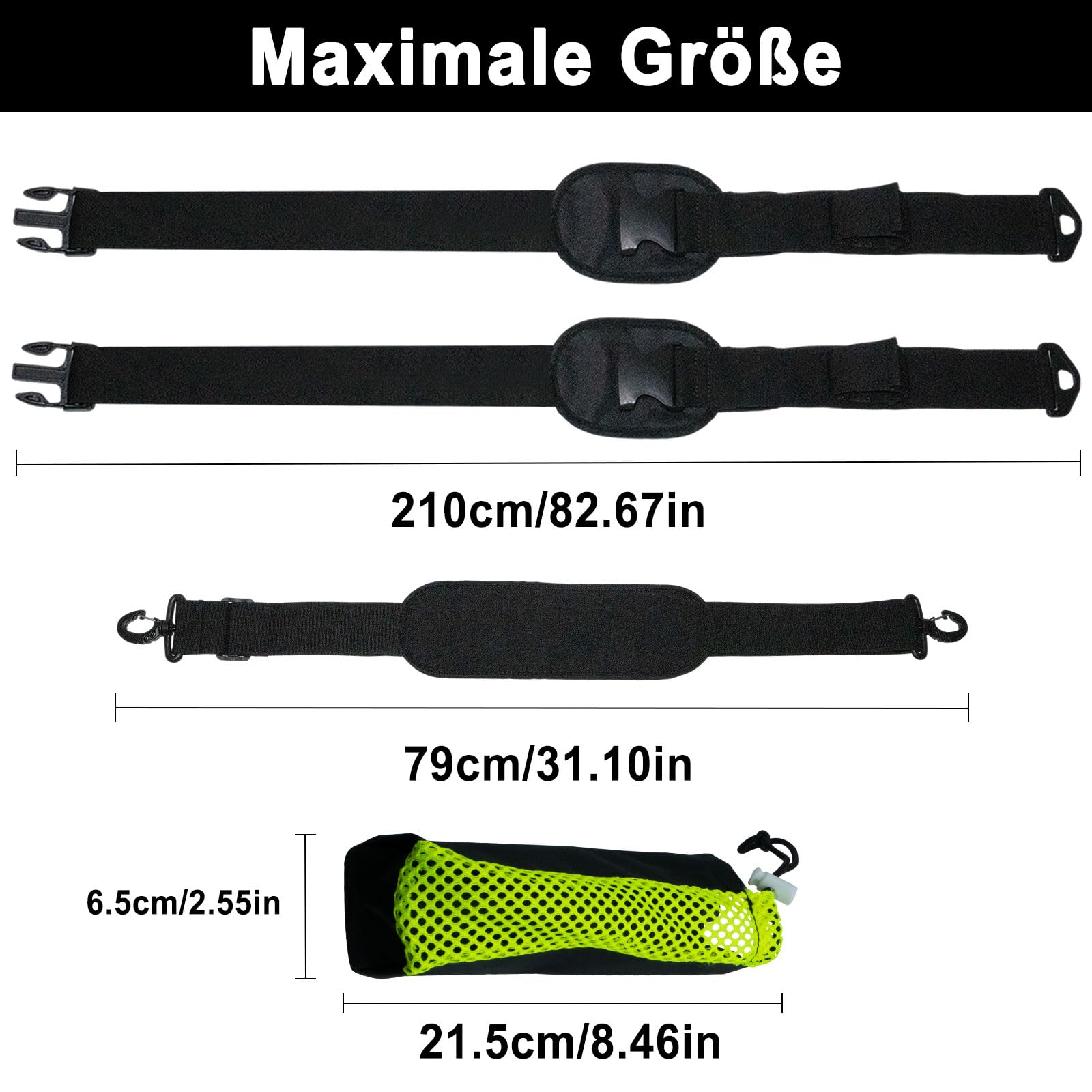 Sup Tragegurt, Tragbarer Paddle Board Carry Strap, Verstellbares Sup Board Tragegurt mit Getränkehalter für Surfbretter, Paddleboards, Longboards, Kajak und Kanu