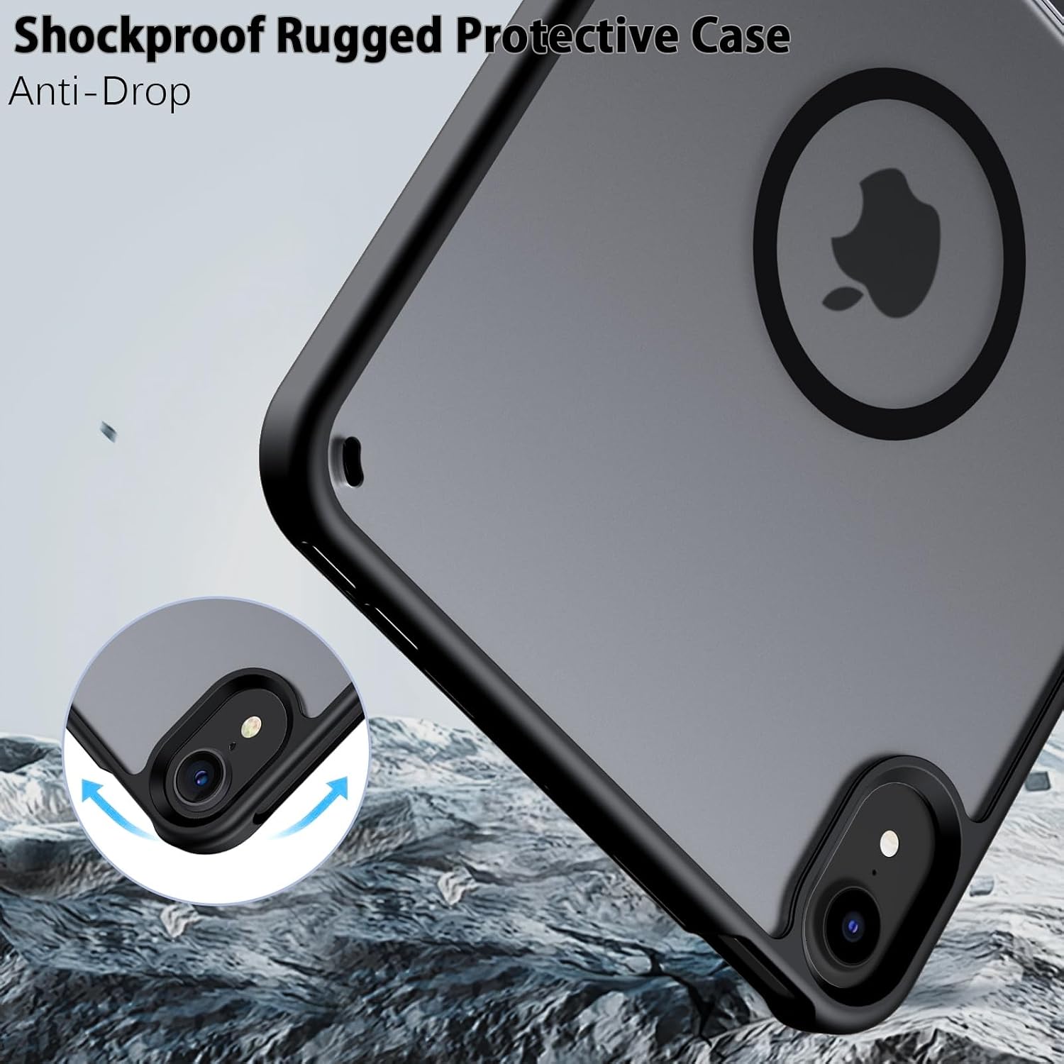 GUAGUA for iPad mini 7 Case 2024 (A17 Pro), Magnetic Mini 7th/6th Generation Case with Stand(2024/2021) with Pencil Holder Slim Protective Kickstand Tablet Case for iPad mini 7th/6th 8.3'', Black