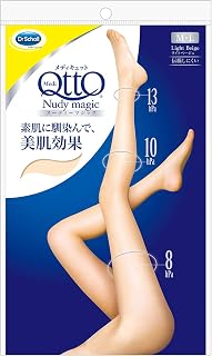 压力丝袜 MediQtto 裸体魔法 长筒袜 浅米色 M-L 加压