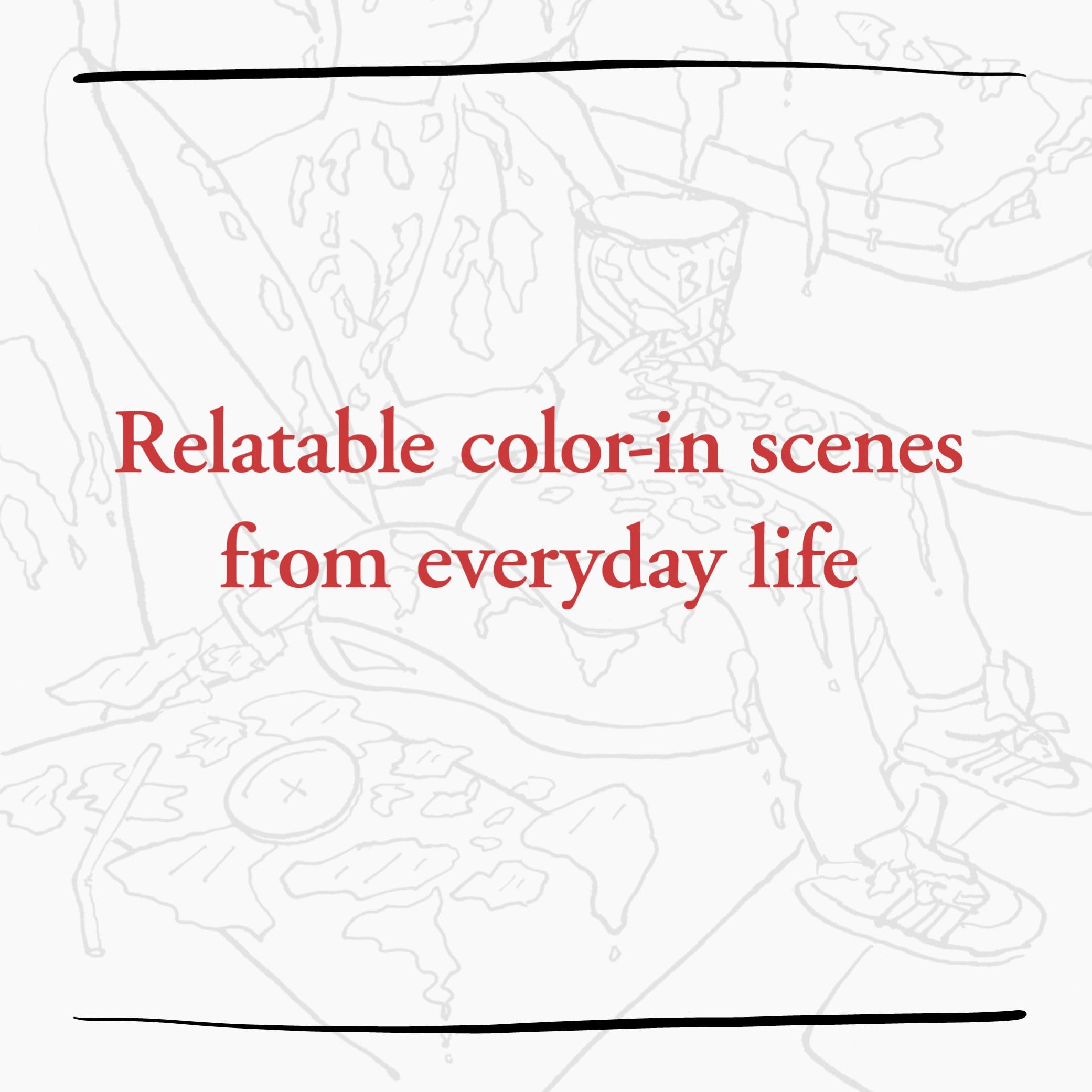This Annoying Family Life (The Annoying Life Mindless Coloring Books) - Image 4