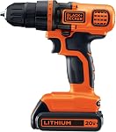 BLACK+DECKER 20V Max Drill & Home Tool Kit, 68 Piece (LDX120PK)