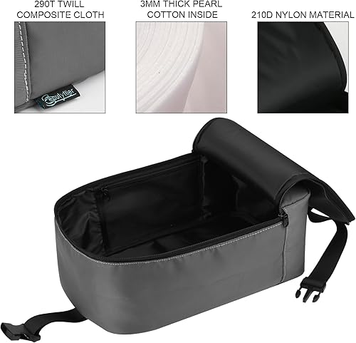 Miniatura 2 de Beautyflier Bolsa de vapor de viaje para almacenamiento de vapor de ropa Conair, funda de transporte portátil para vaporizador, soporte de vapor de