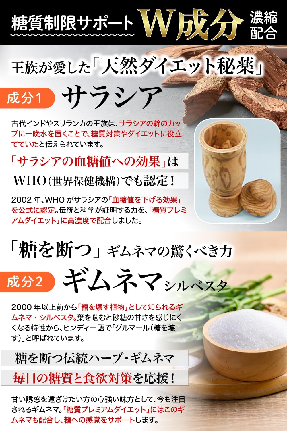 Amazon | 糖質制限 糖質ダイエット サプリ ザ・糖質プレミアム