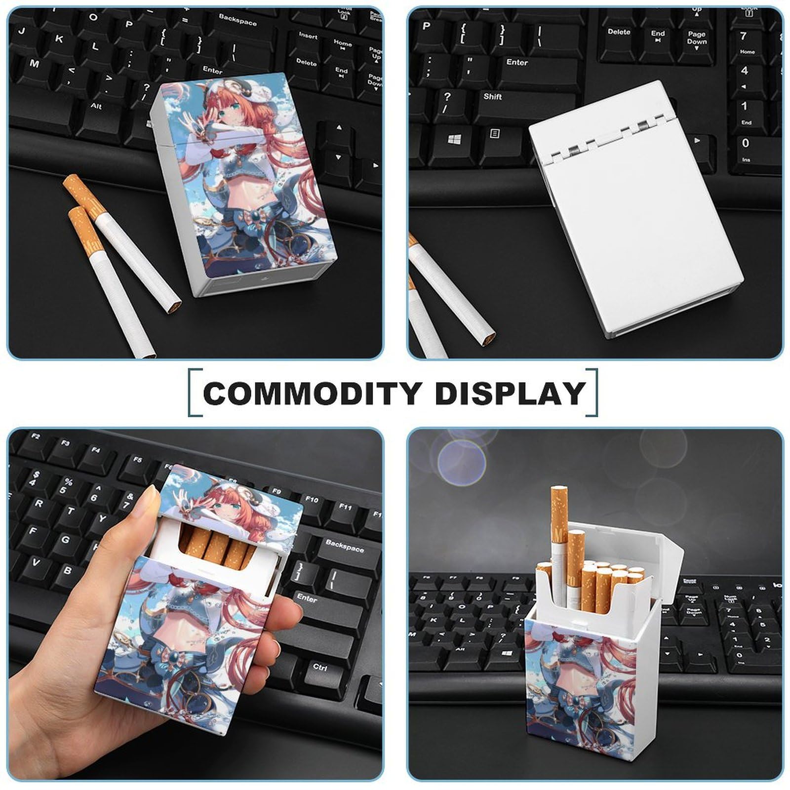 Amazon | タバコケース げんしん ニィロウ アニメ シガレットケース